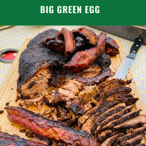 Smoked Brisket on the Big Green Egg